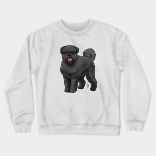 Dog - Bouvier des Flanders - Black Natural Crewneck Sweatshirt